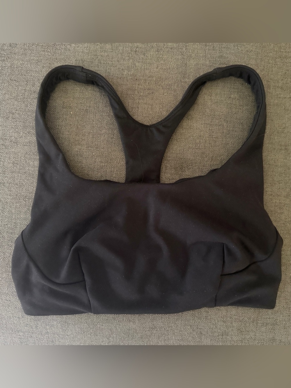Black lululemon athletica Racerback Sports Bra